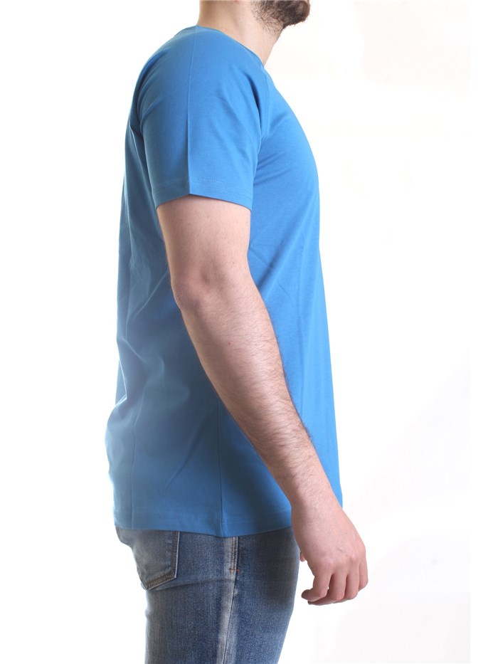 K-WAY K0074Q0 Turquoise Clothing Man T-Shirt/Polo