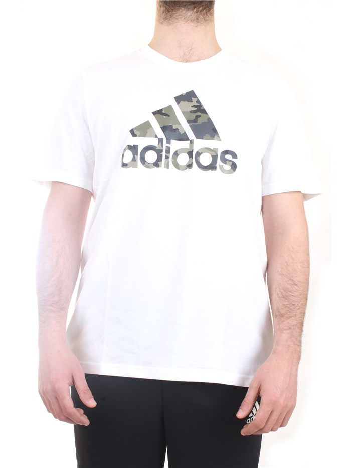 ADIDAS PERFORMANCE HE2371 White Clothing Man T-Shirt/Polo ADIDAS PERFORMANCE HE2371 White Clothing Man T-Shirt/Polo