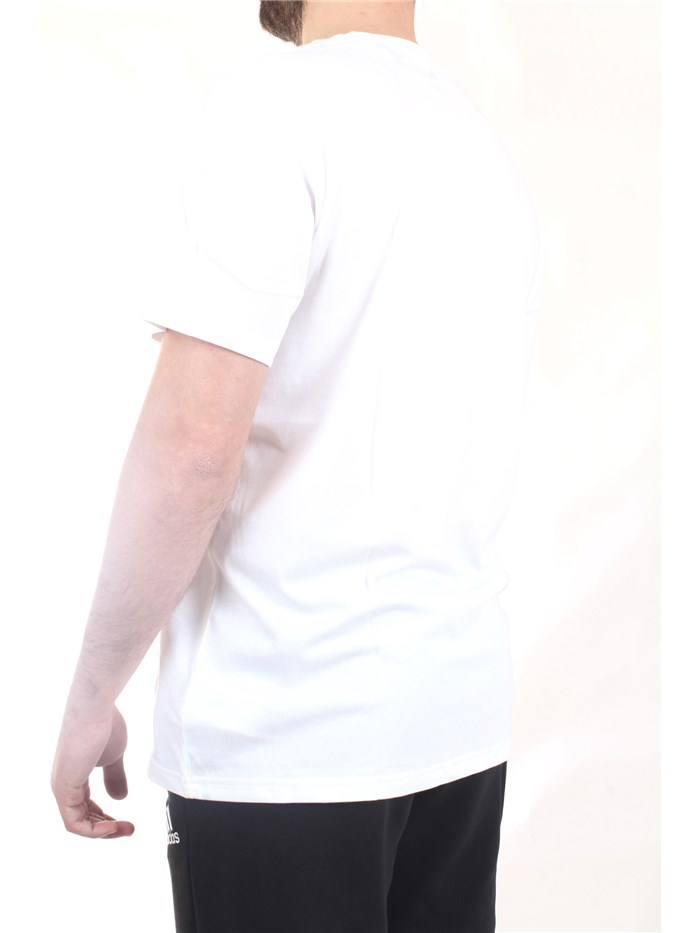 ADIDAS PERFORMANCE HE2371 White Clothing Man T-Shirt/Polo