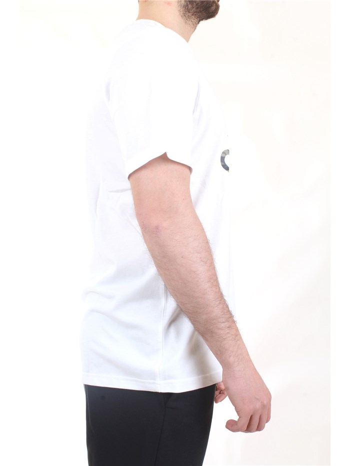 ADIDAS PERFORMANCE HE2371 White Clothing Man T-Shirt/Polo