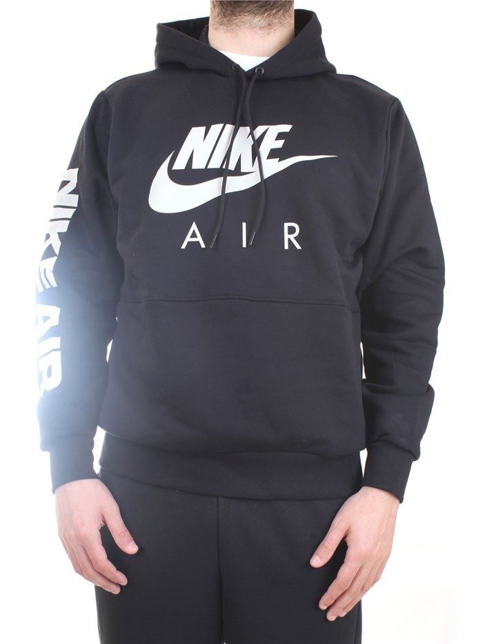 NIKE DM5202 Black Clothing Man Sweater NIKE DM5202 Black Clothing Man Sweater