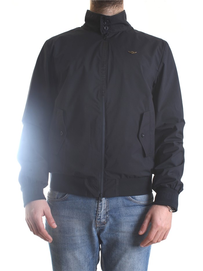 AERONAUTICA MILITARE 221AB2005CT2934 Dark blue Clothing Man Jacket AERONAUTICA MILITARE 221AB2005CT2934 Dark blue Clothing Man Jacket