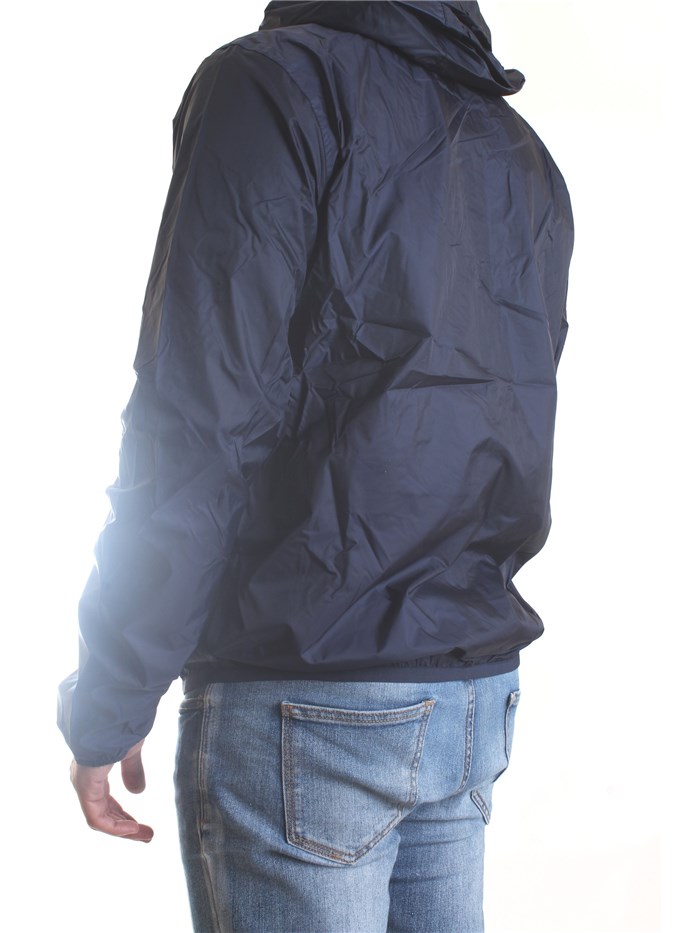 K-WAY K31161W Blue Clothing Man Jacket
