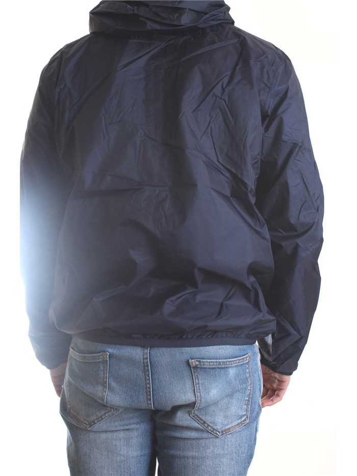 K-WAY K31161W Blue Clothing Man Jacket