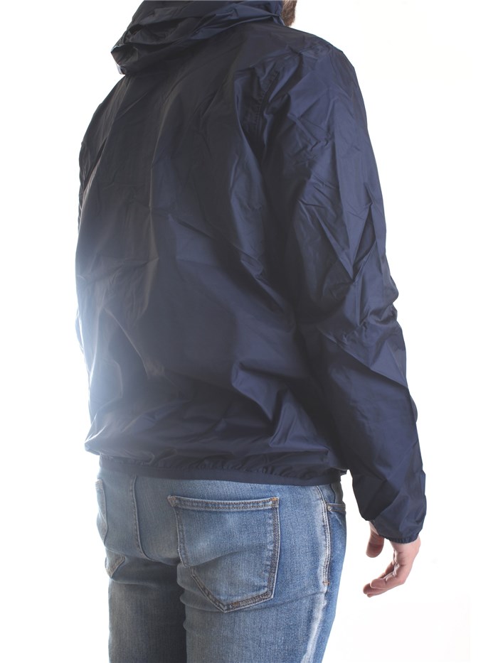 K-WAY K31161W Blue Clothing Man Jacket