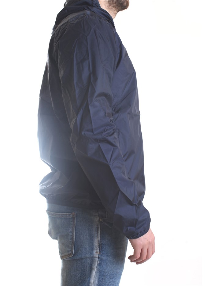 K-WAY K31161W Blue Clothing Man Jacket