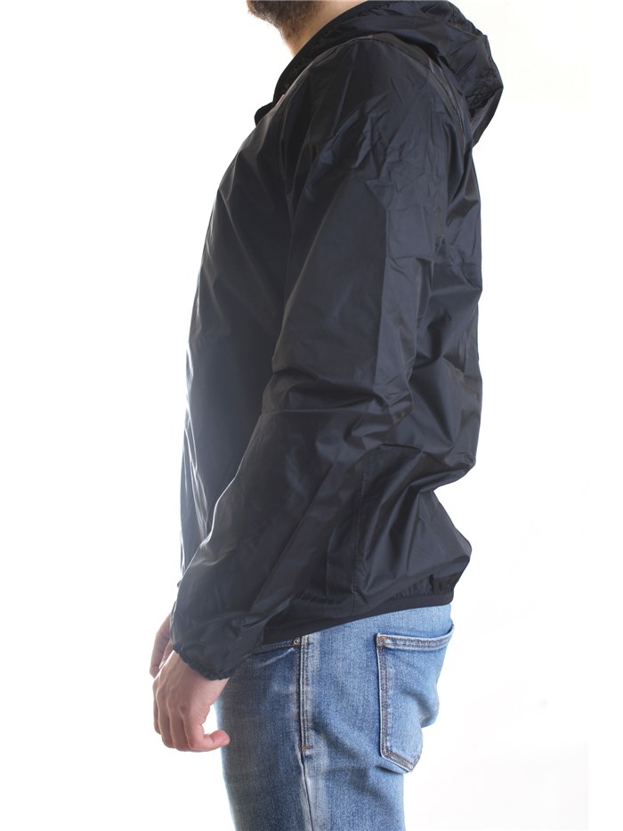 K-WAY K31161W Black Clothing Man Jacket