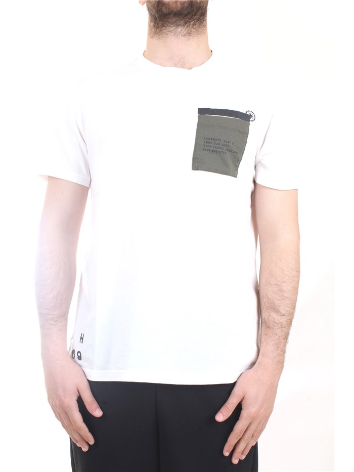 MANUEL RITZ 223344 White Clothing Man T-Shirt/Polo MANUEL RITZ 223344 White Clothing Man T-Shirt/Polo