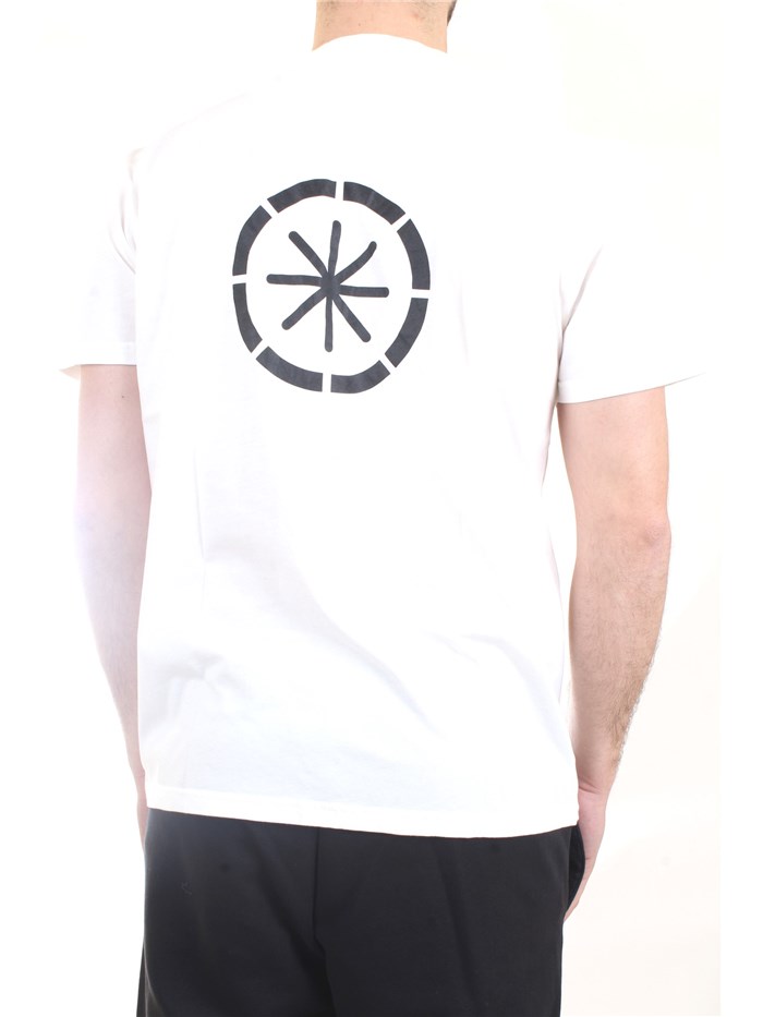 MANUEL RITZ 223344 White Clothing Man T-Shirt/Polo