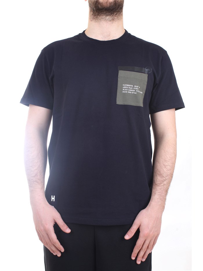 MANUEL RITZ 223344 Blue Clothing Man T-Shirt/Polo MANUEL RITZ 223344 Blue Clothing Man T-Shirt/Polo