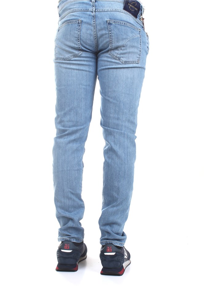 CAMOUFLAGE BEST FIVE D00 A593 Light blue Clothing Man Jeans