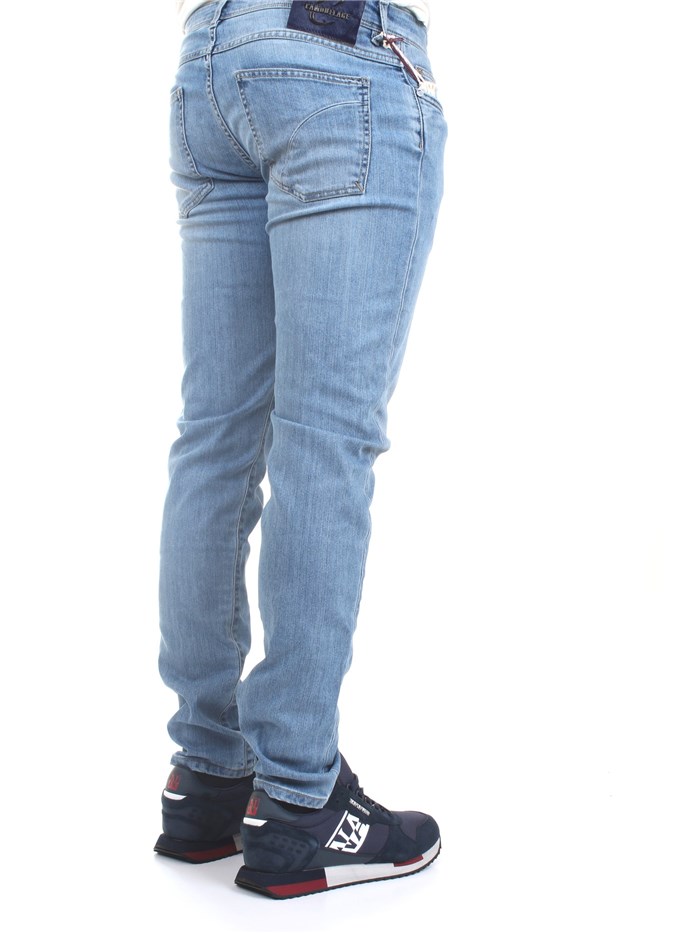 CAMOUFLAGE BEST FIVE D00 A593 Light blue Clothing Man Jeans