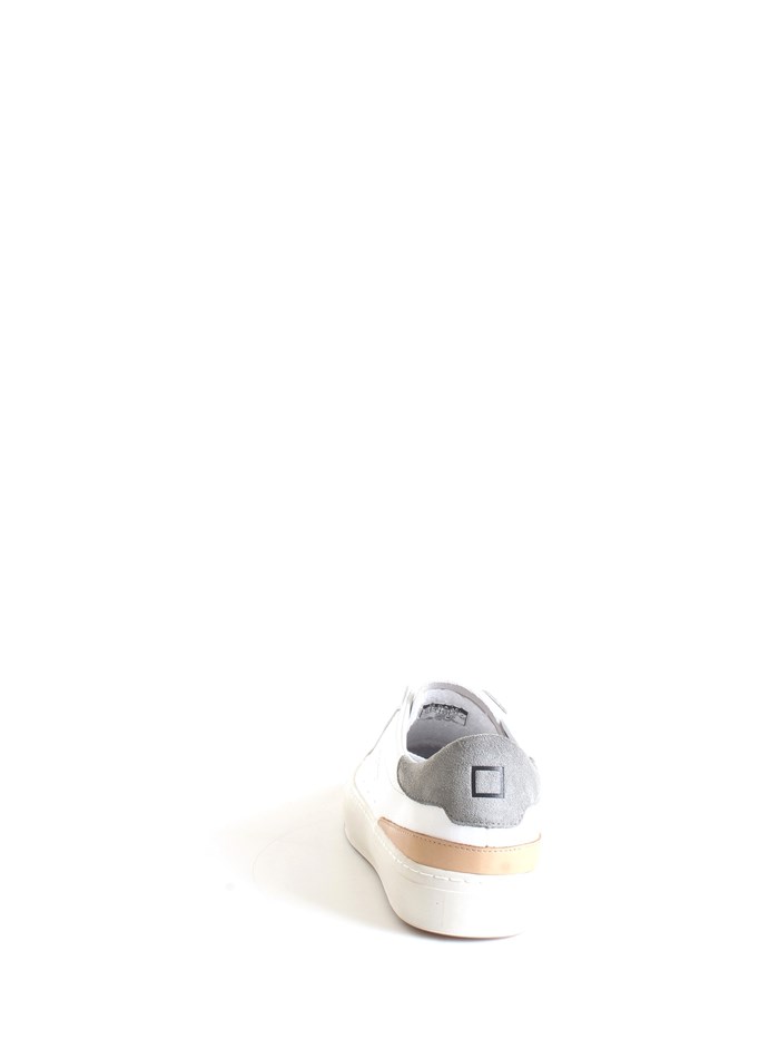 D.A.T.E. M361-SO-LE White Shoes Man Sneakers