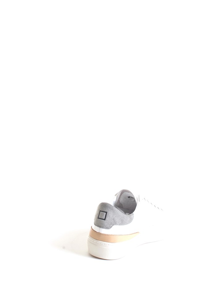 D.A.T.E. M361-SO-LE White Shoes Man Sneakers