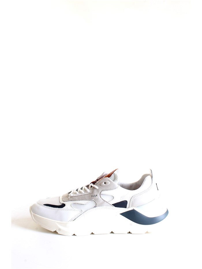 D.A.T.E. M361-FG-ME White Shoes Man Sneakers