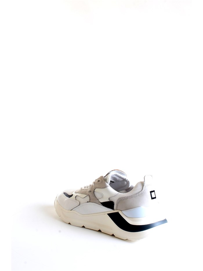 D.A.T.E. M361-FG-ME White Shoes Man Sneakers