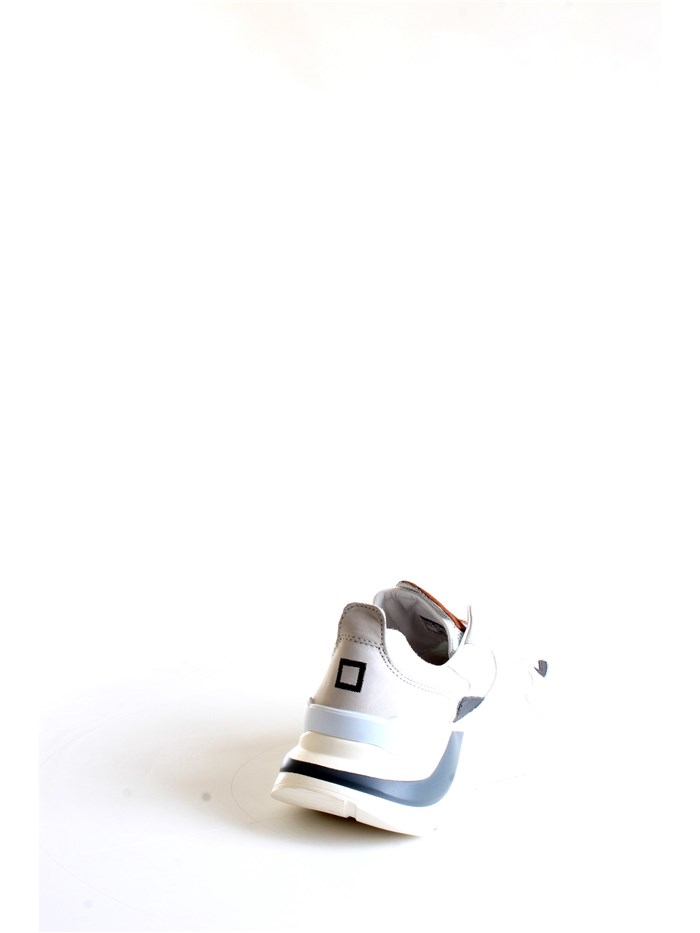 D.A.T.E. M361-FG-ME White Shoes Man Sneakers