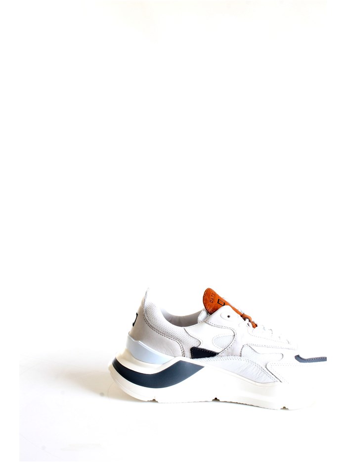 D.A.T.E. M361-FG-ME White Shoes Man Sneakers