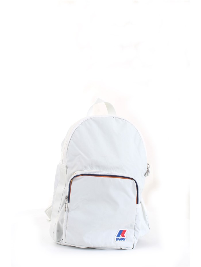 K-WAY K7116IW White Accessories Unisex Backpack K-WAY K7116IW White Accessories Unisex Backpack