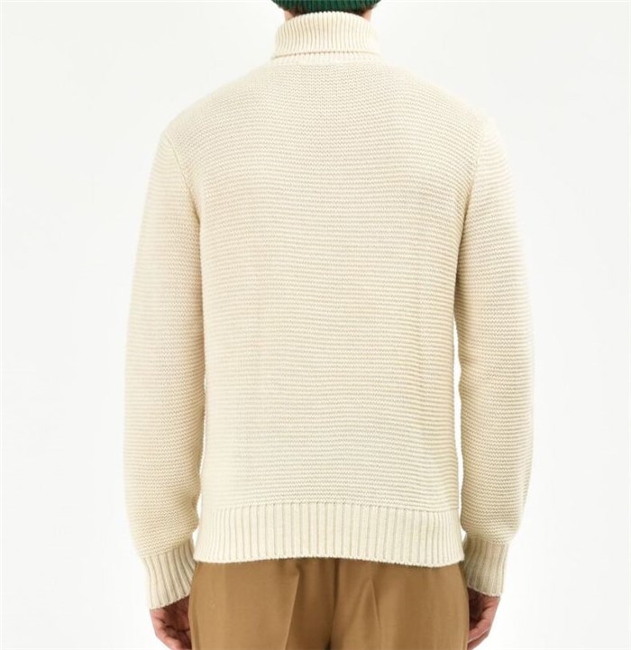 MANUEL RITZ 3532M509 Bianco Abbigliamento Uomo Maglioni