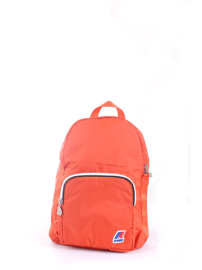 K-WAY K7116IW Orange Accessories Unisex Backpack K-WAY K7116IW Orange Accessories Unisex Backpack