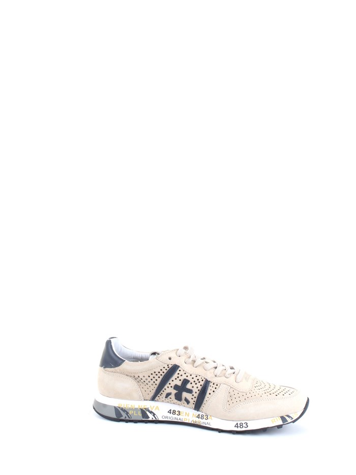 PREMIATA ERIC 5667 Beige Shoes Man Sneakers