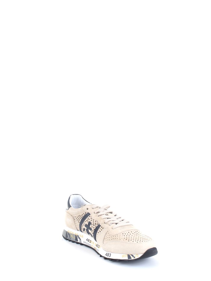 PREMIATA ERIC 5667 Beige Shoes Man Sneakers