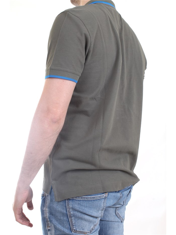 AERONAUTICA MILITARE 221PO1604P82 Military green Clothing Man Polo shirt
