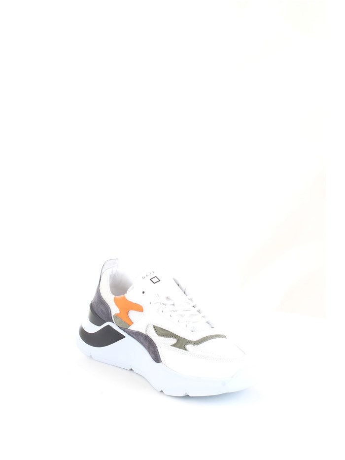 D.A.T.E. M361-FG-ME-WL White Shoes Man Sneakers