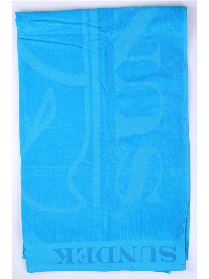 Sundek AM379ATC1000 Turquoise Accessories Unisex Beach towel Sundek AM379ATC1000 Turquoise Accessories Unisex Beach towel