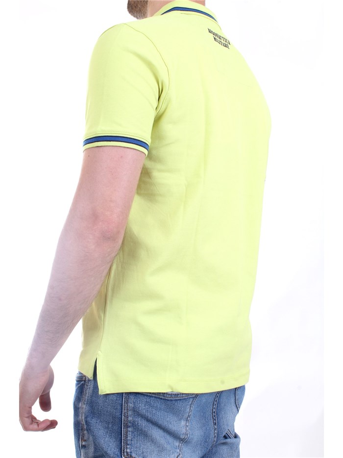 AERONAUTICA MILITARE 221PO1599P191 lime Abbigliamento Uomo Polo