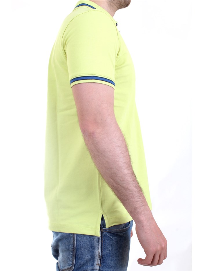 AERONAUTICA MILITARE 221PO1599P191 lime Abbigliamento Uomo Polo