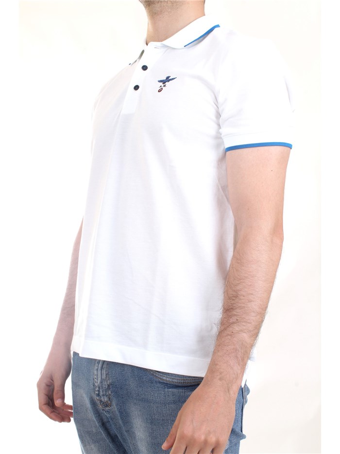 AERONAUTICA MILITARE 221PO1604P82 White Clothing Man Polo shirt