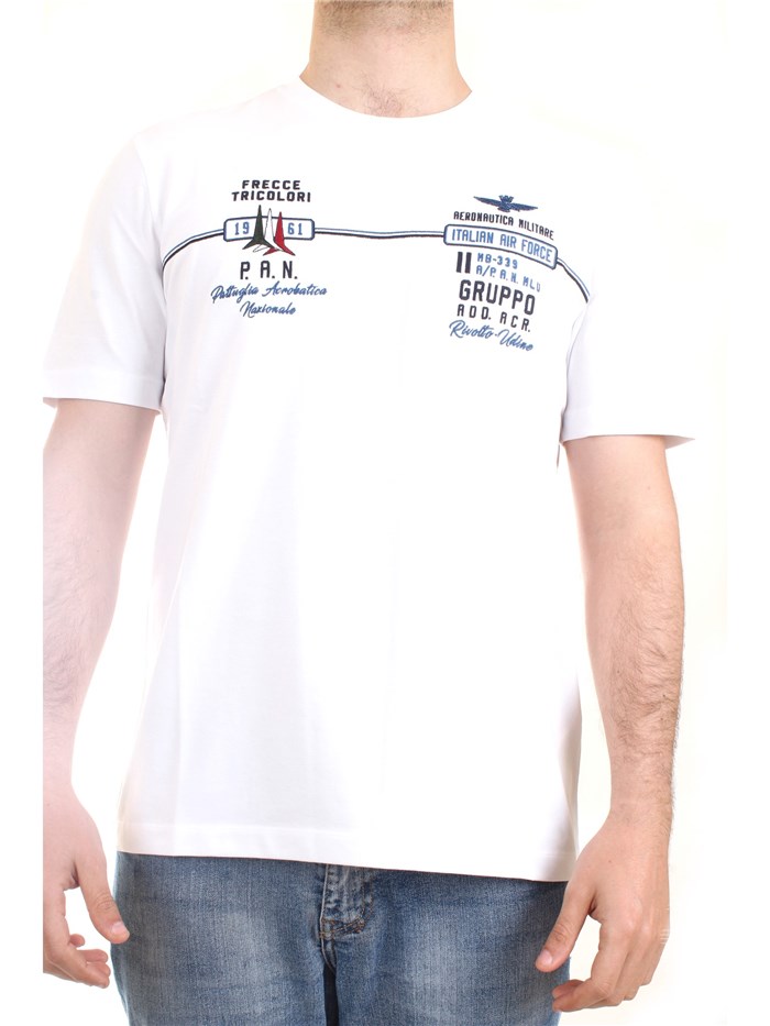 AERONAUTICA MILITARE 221TS1941J534 White Clothing Man T-Shirt/Polo AERONAUTICA MILITARE 221TS1941J534 White Clothing Man T-Shirt/Polo