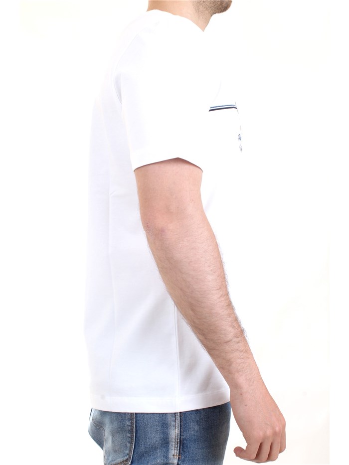 AERONAUTICA MILITARE 221TS1941J534 White Clothing Man T-Shirt/Polo