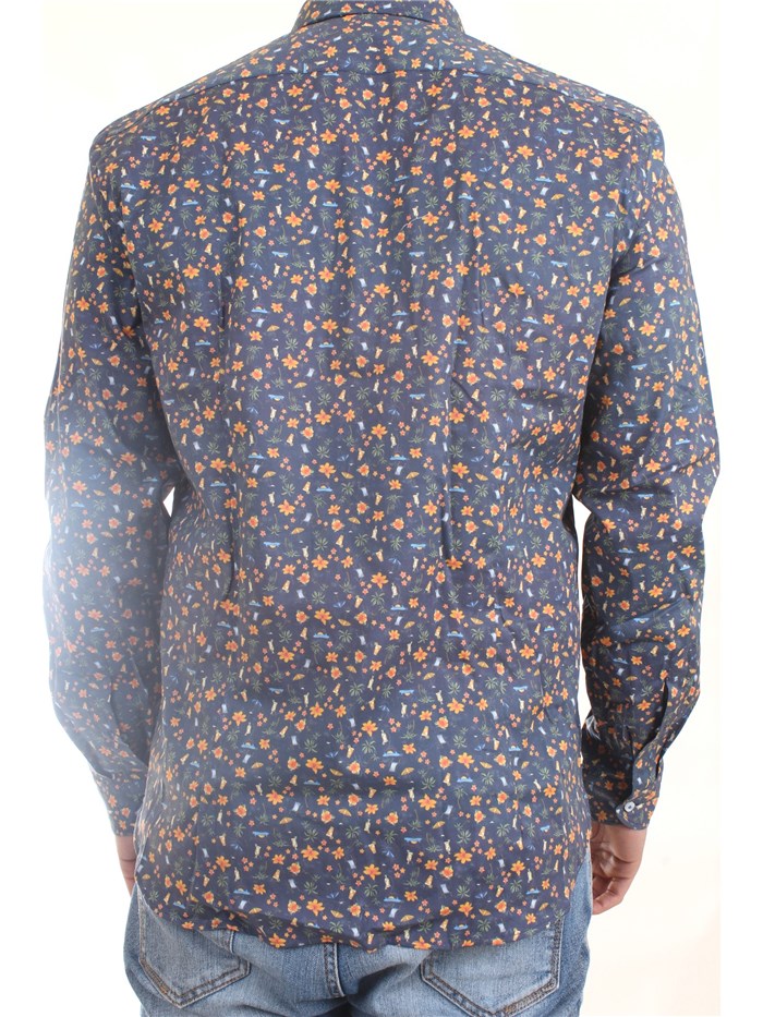 MANUEL RITZ 3232E601L 223291 Blue Clothing Man Shirt