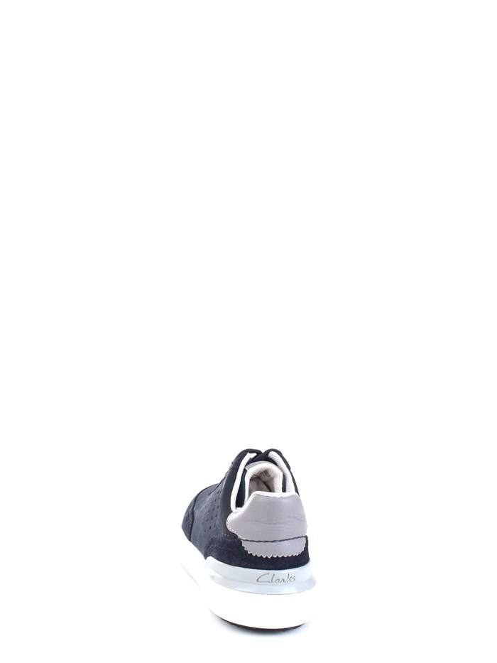 Clarks COURTLITE TOR Blue Shoes Man Sneakers