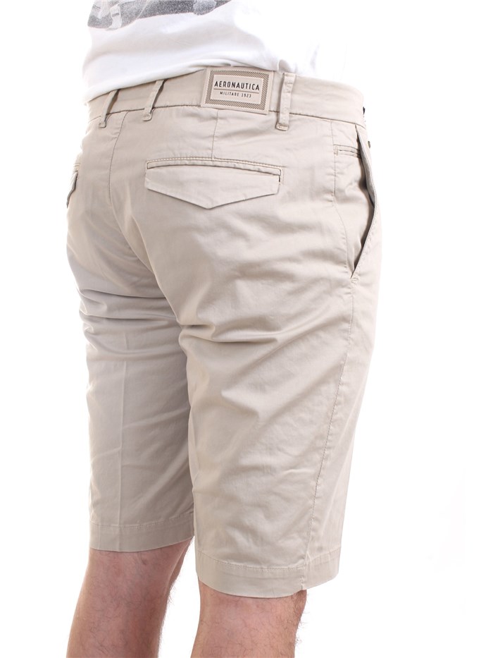 AERONAUTICA MILITARE 221BE152CT2946 Beige Clothing Man Shorts