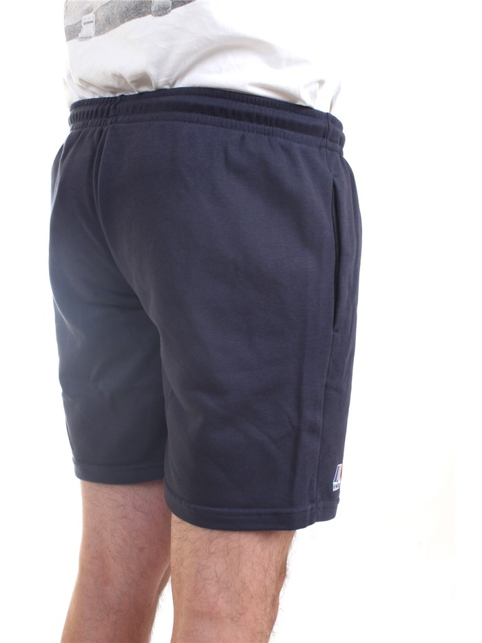 K-WAY K71213W Blue Clothing Man Shorts