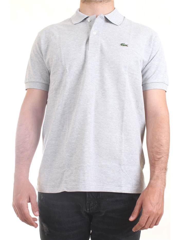 Lacoste L.12.64 Grey Clothing Man Polo shirt Lacoste L.12.64 Grey Clothing Man Polo shirt