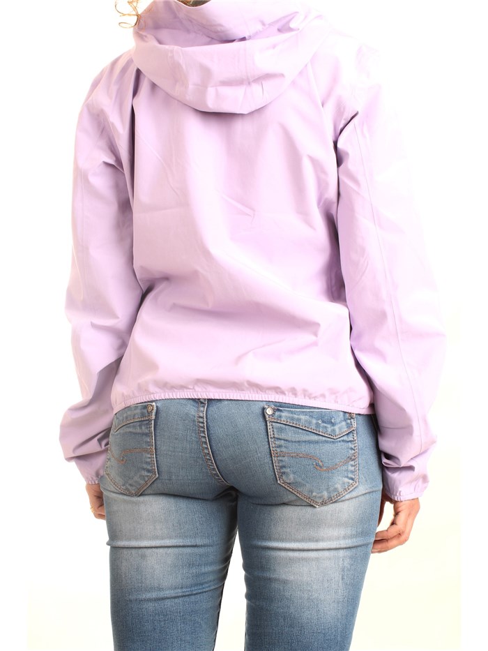 K-WAY K111NQW lilac Clothing Woman Jacket