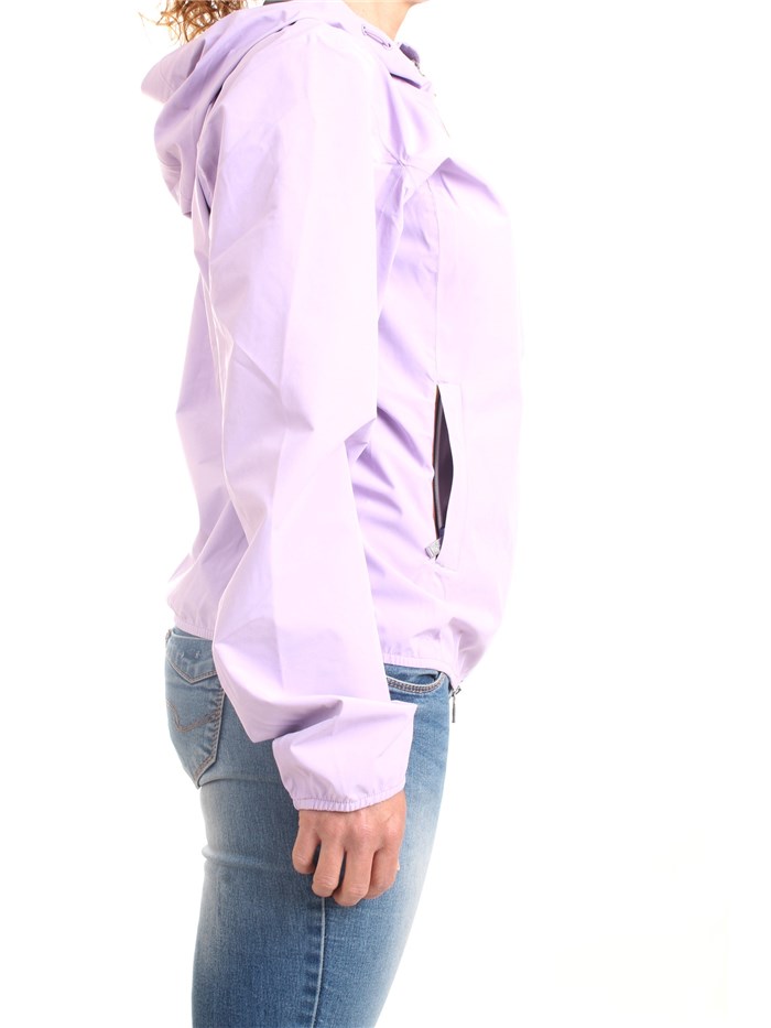K-WAY K111NQW lilac Clothing Woman Jacket