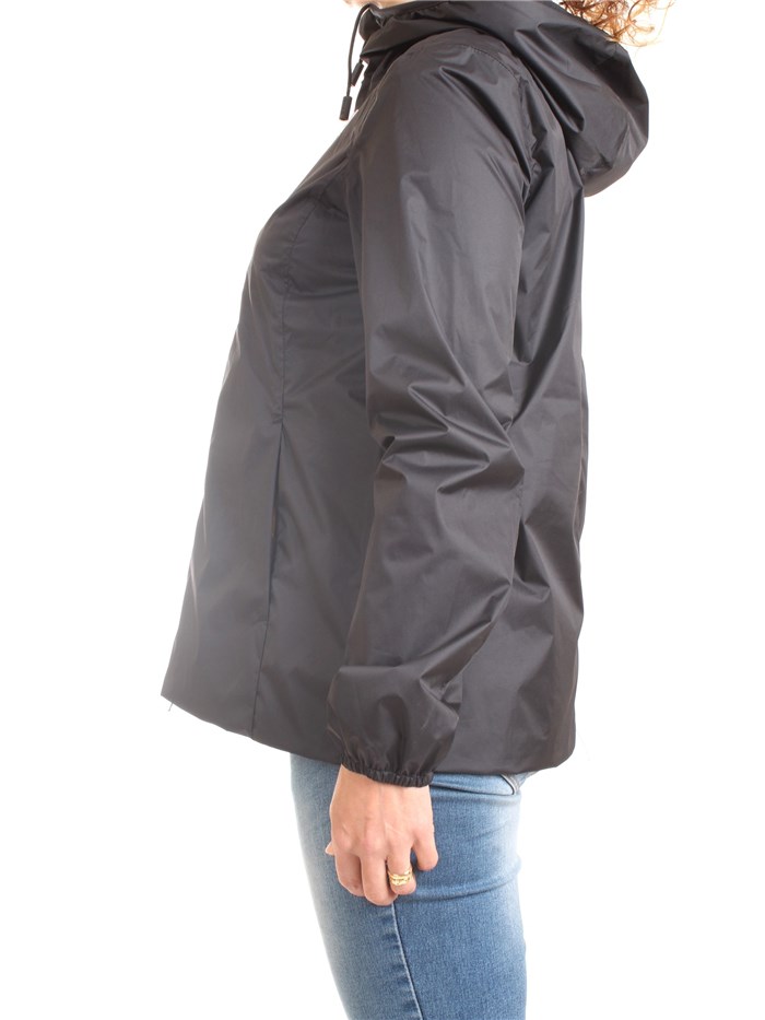 K-WAY K31169W Black Clothing Woman Jacket
