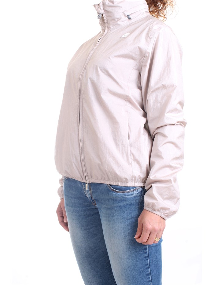 K-WAY K4116FW Beige Clothing Woman Jacket