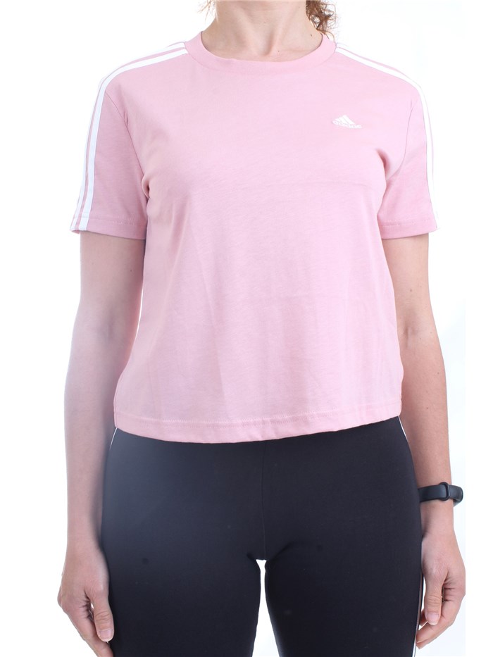 ADIDAS PERFORMANCE HF7245 Pink Clothing Woman T-Shirt/Polo