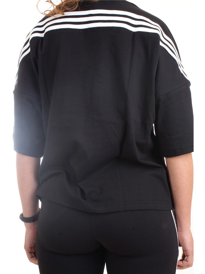 ADIDAS PERFORMANCE HE03 Black Clothing Woman T-Shirt/Polo