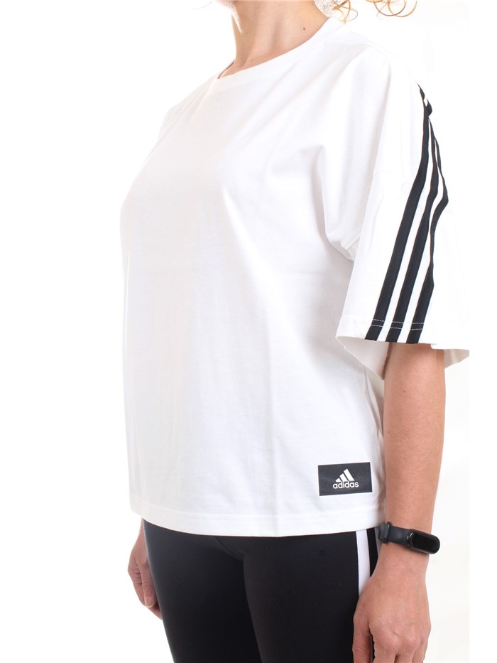 ADIDAS PERFORMANCE HE03 Bianco Abbigliamento Donna T-Shirt