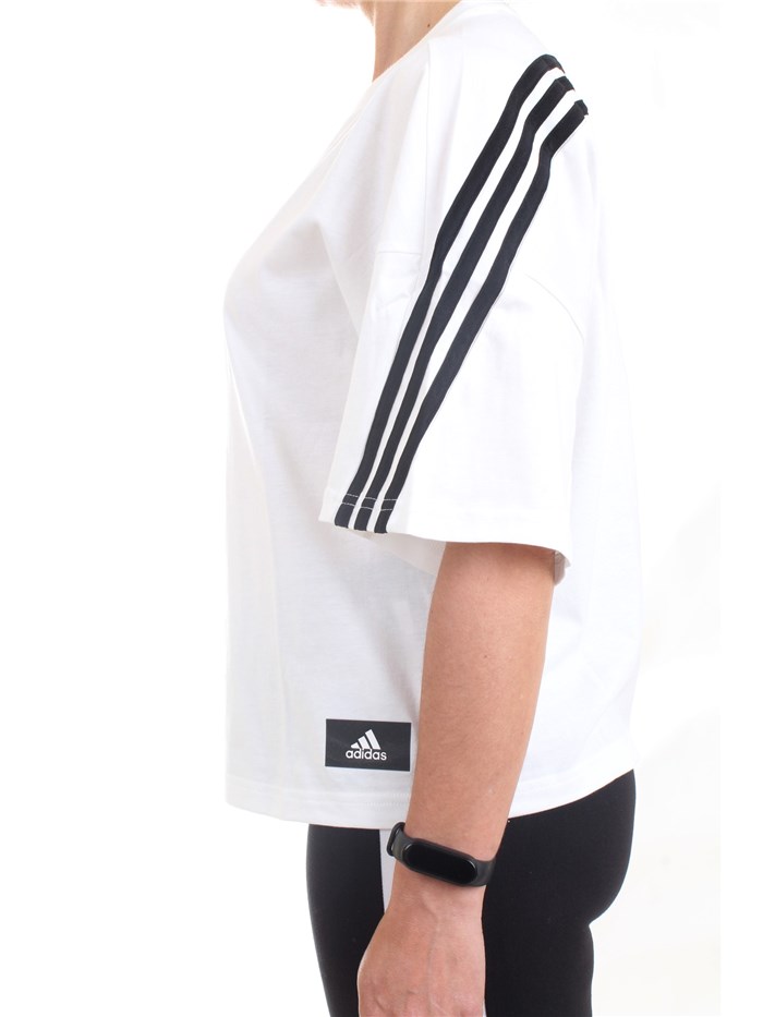 ADIDAS PERFORMANCE HE03 Bianco Abbigliamento Donna T-Shirt