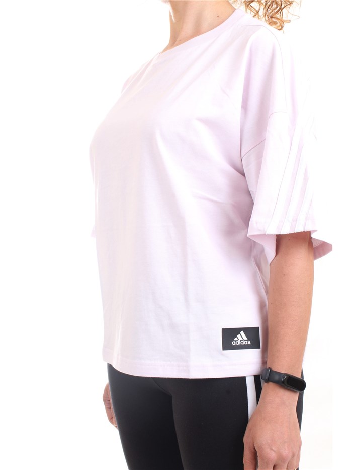 ADIDAS PERFORMANCE HE03 Pink Clothing Woman T-Shirt/Polo