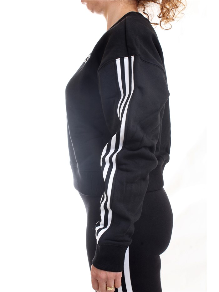 ADIDAS ORIGINALS HC2064 Nero Abbigliamento Donna Felpa